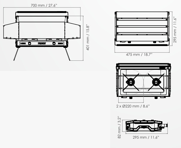 Kenmerken van de Tupike Stove Primus gaskachel